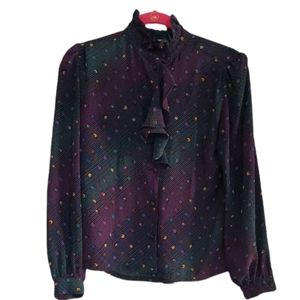 NICOLA vintage blouse ruffle